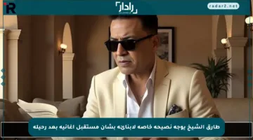 طارق الشيخ يوجه نصيحة خاصة لأبنائه بشأن مستقبل أغانيه بعد رحيله